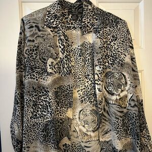 Animal Print Blouse